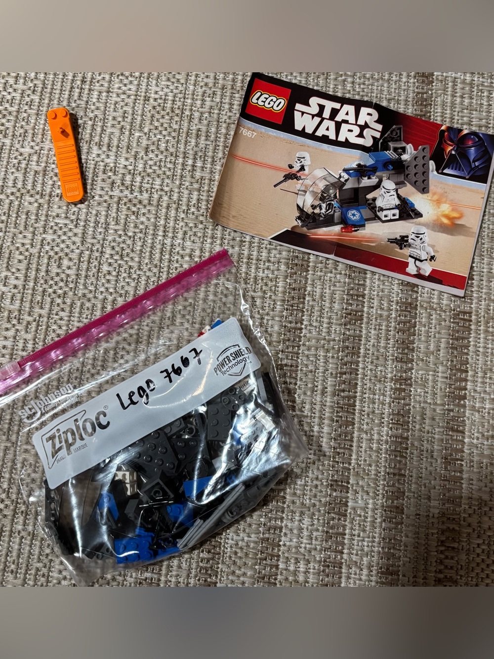 Vintage Lego Star Wars set 7667 Imperial Dropship